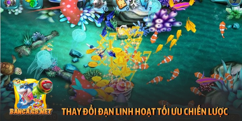 Bắn cá H5 đổi thưởng - Chinh phục đại dương săn boss lớn 3 Thay đổi đạn linh hoạt tối ưu chiến lược